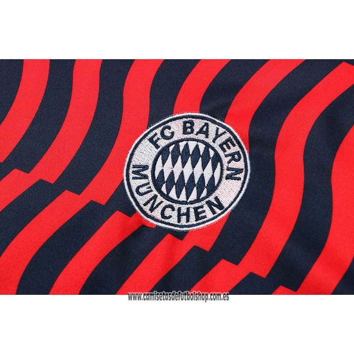 Chandal del Bayern Munich 2022 Manga Corta Rojo